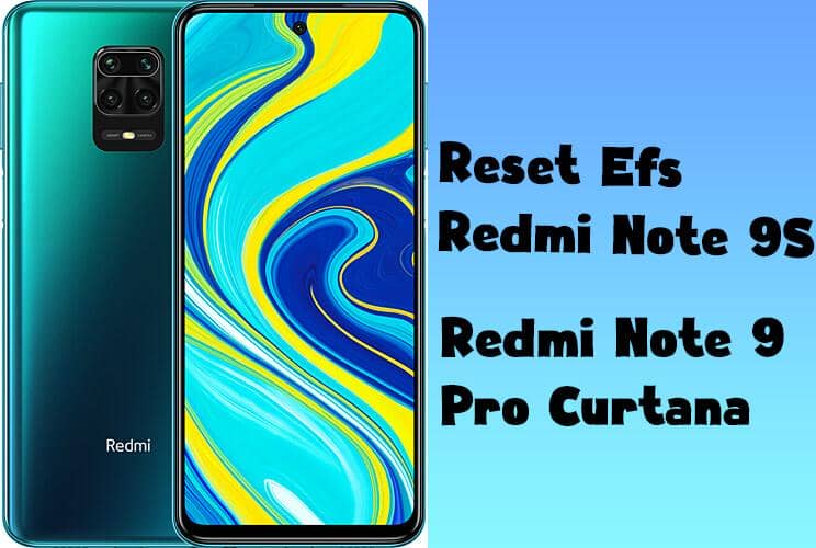 Redmi Note 9S/ Redmi Note 9 Pro Curtana wipe efs address