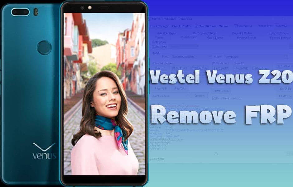 Vestel Venus Z20 FRP Remove