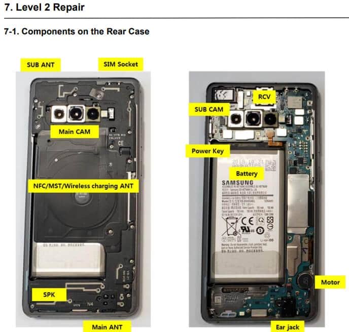 G975F Galaxy S10+ Service Manual