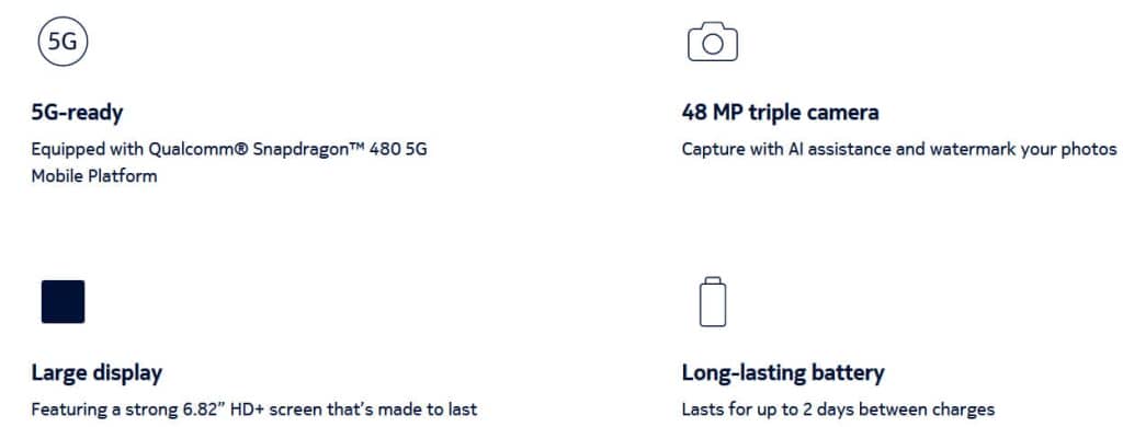 Nokia G50 Features