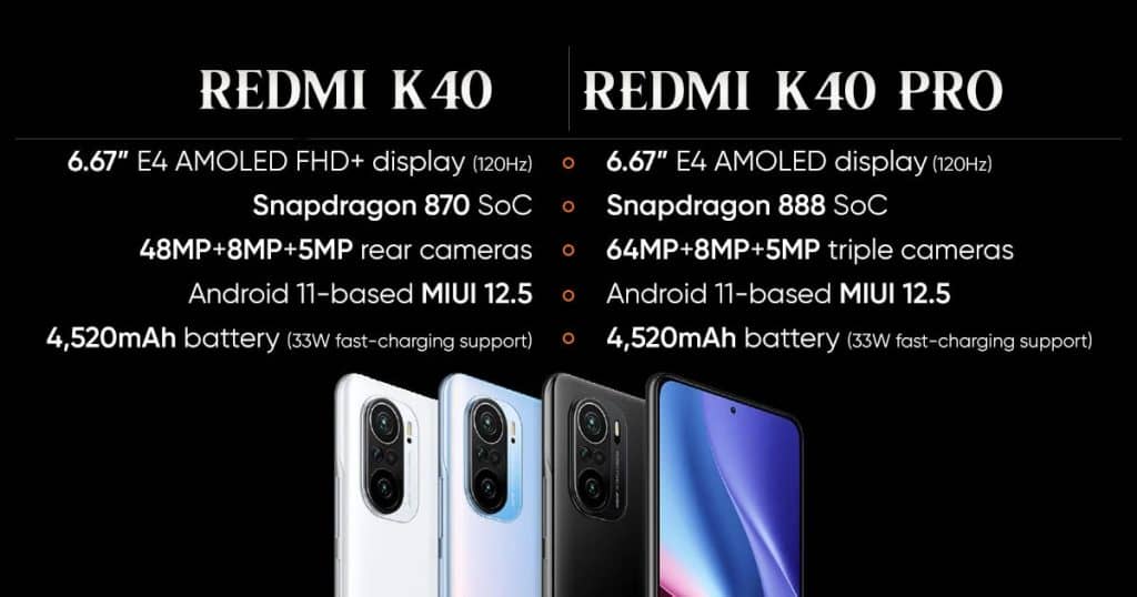 Redmi K40 Pro