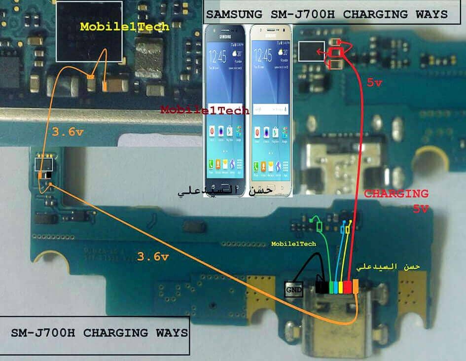Samsung Galaxy J7 J700H USB Charging Problem
