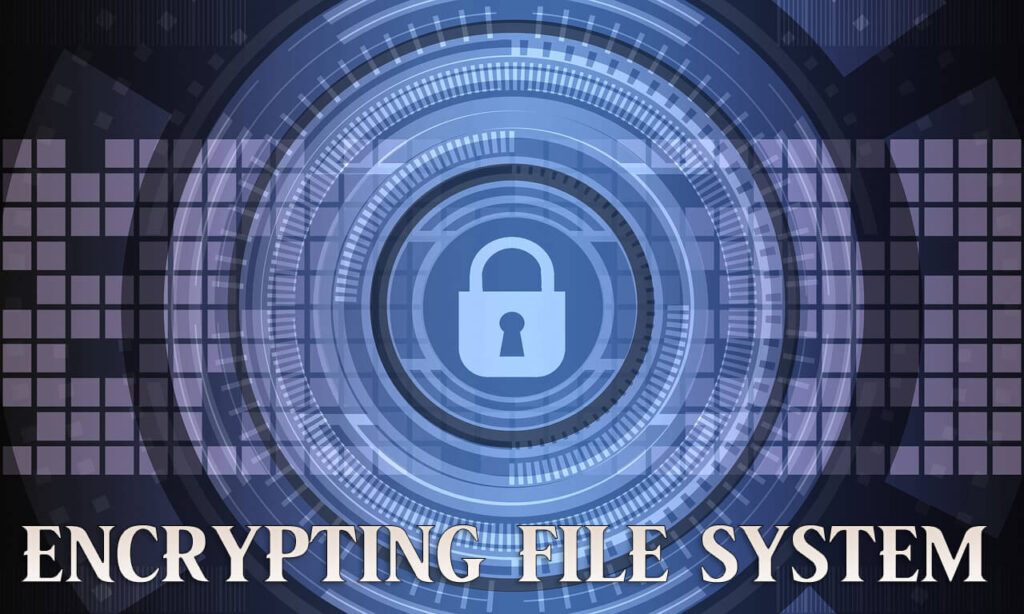 Encrypting file system