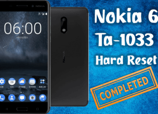 how-to-Hard Reset Nokia 6 Ta-1033